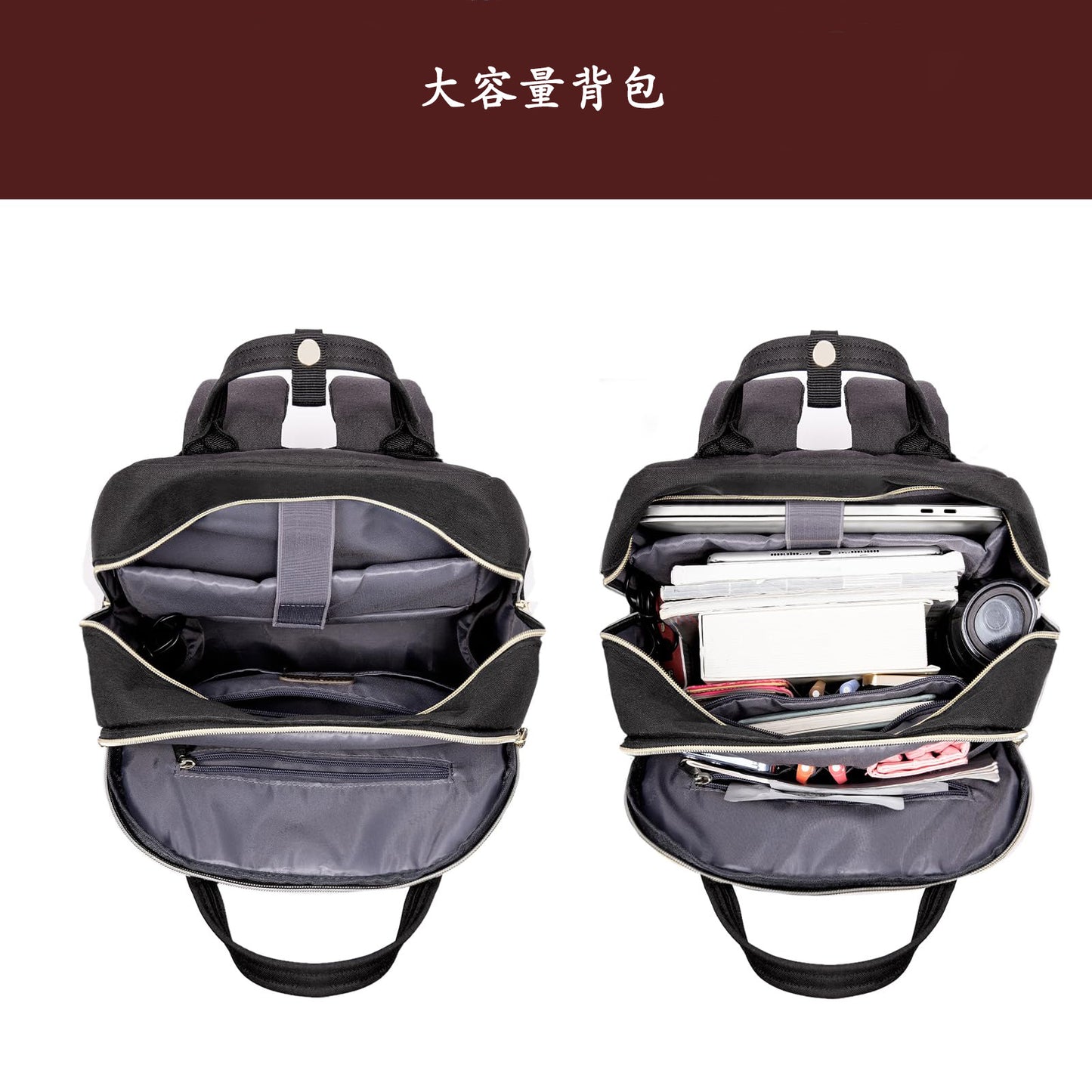 Custom Computer Backpack Travel Backpack Anti-Theft Package Waterproof Material USB Hot Customized