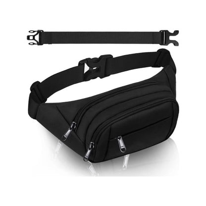 Custom Multi-Pocket Waist Bag - Personalized Logo & Colors - Water-Resistant Outdoor Belt Pouch