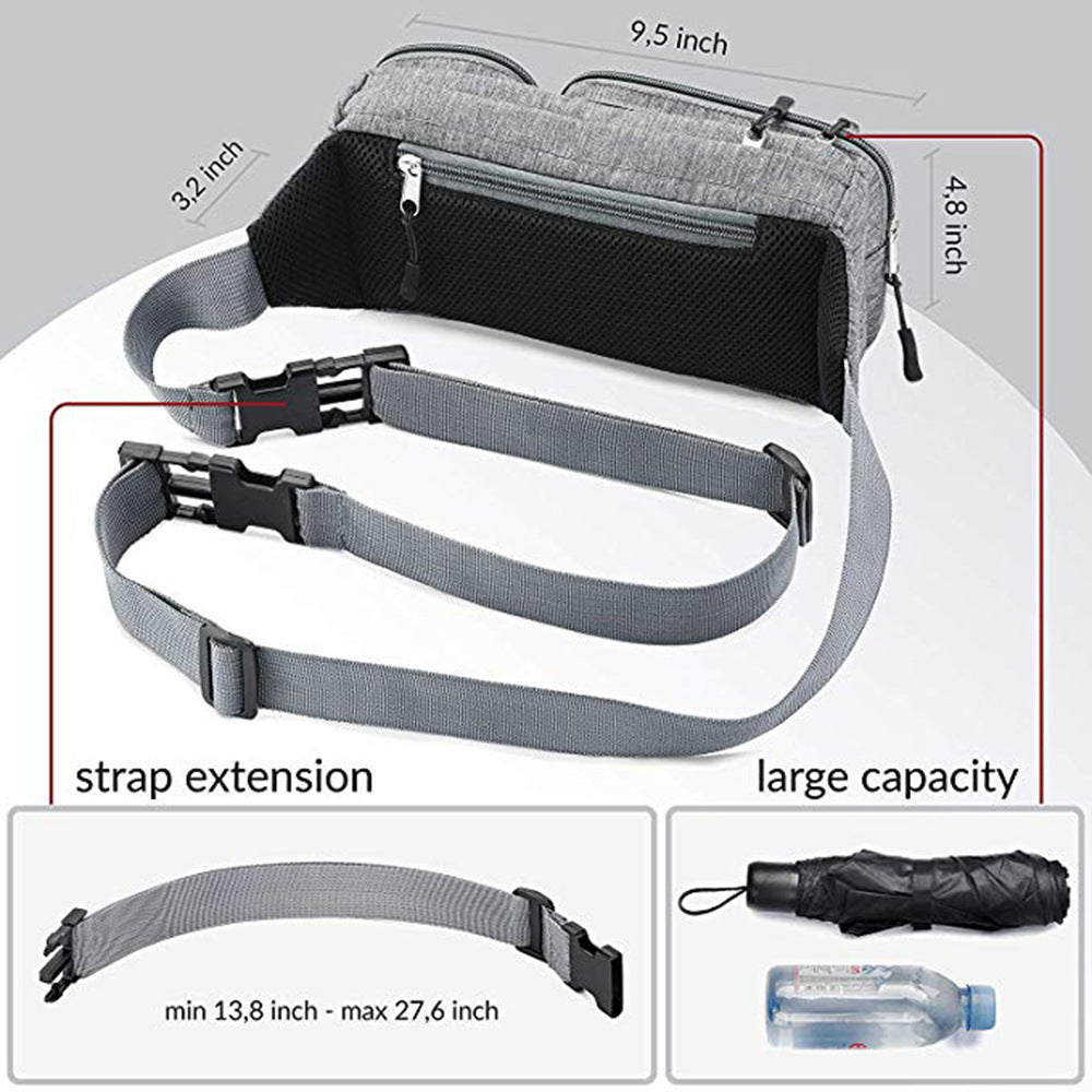 Customized Waist Bag Multifunctional Chest Bag Waterproof Outdoor Sports Portable Waist Bag Crossbody Bag