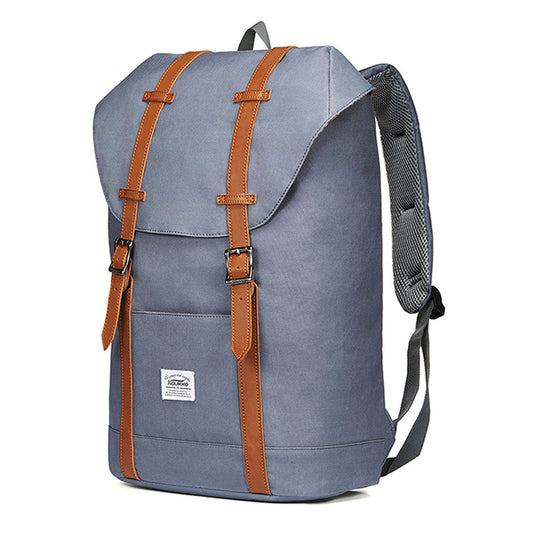 Custom New Arrival Outdoor Backpack Oxford Linen Men's and Women's College Students Bag Travel Mountaineering Bag European and American Backpack