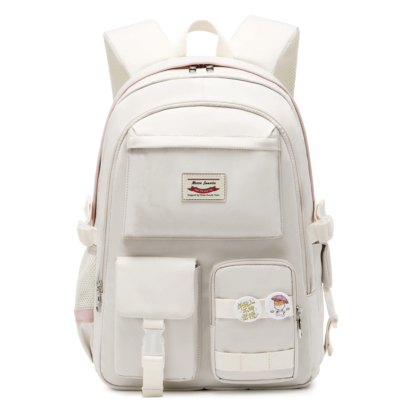 Custom New Backpack Female Junior High School Student High School Student Bag Large Capacity Backpack College Student Computer Bag Cross-Border