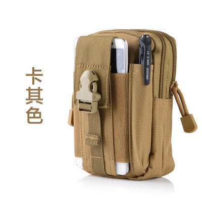 Customized Military Fan Tactical Waist Pack Multi-Functional Outdoor Leisure Bag Thunder Belt Bag Cell Phone Case Sport Climbing Waist Bag