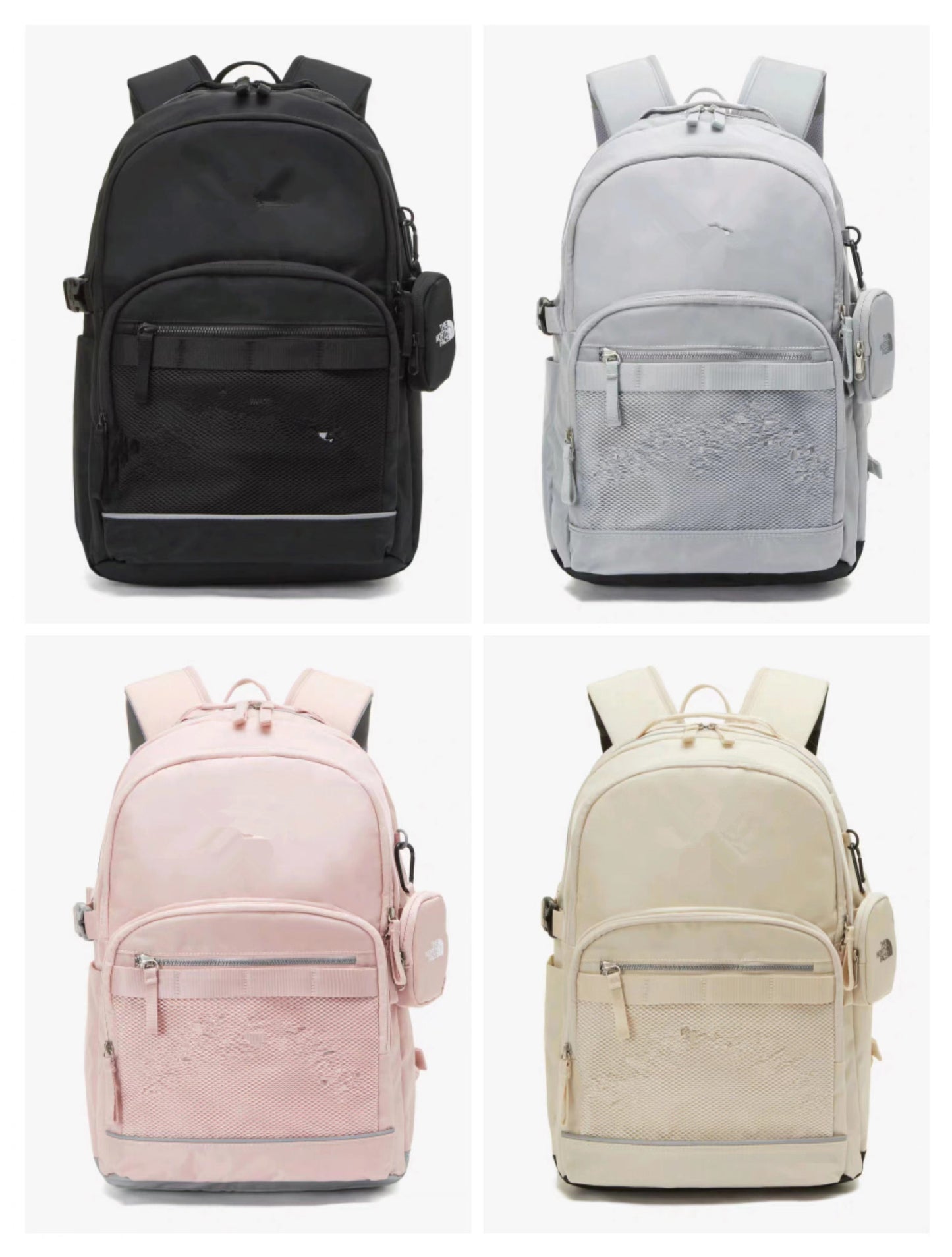 Custom Korean Foreign Trade High School and College Student Schoolbag Large Capacity Burden Reduction Spine Protection Backpack Solid Color Men's and Women's Fashion Casual Backpack