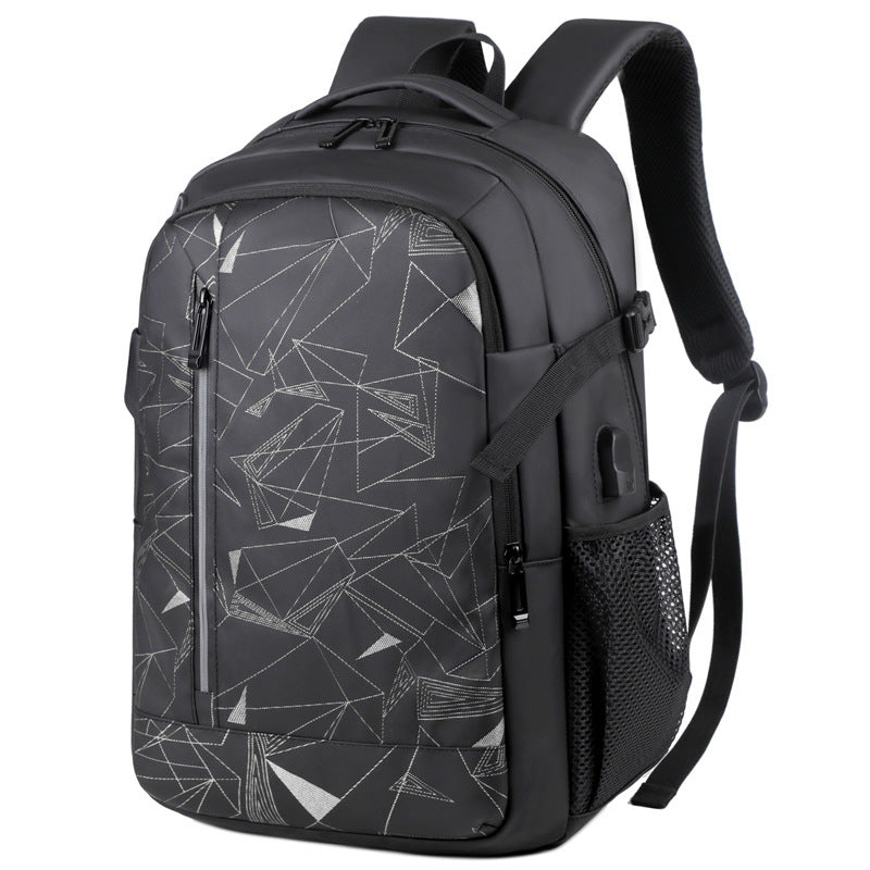 Customized Men's Backpack Wholesale Expansion Backpack Fashion Foreign Trade Backpack Men's Commuter Computer Bag