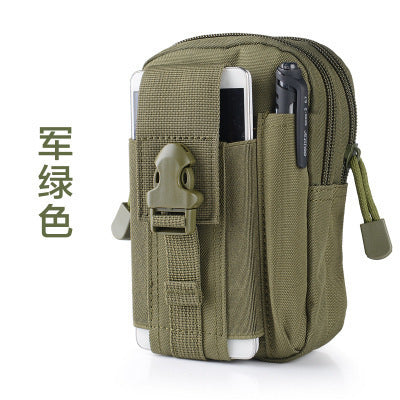 Customized Military Fan Tactical Waist Pack Multi-Functional Outdoor Leisure Bag Thunder Belt Bag Cell Phone Case Sport Climbing Waist Bag