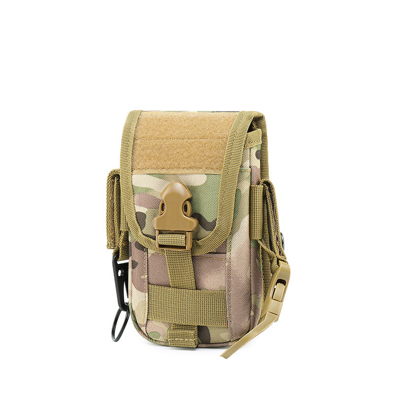 Customized Tactical Mobile Phone Bag Tactical Waist Pack Function Large Capacity Outdoor Army Camouflage Sports Card Document Package