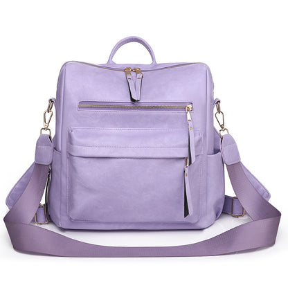 Customizable Large  Women's Colorful Backpack Women Bagpack Ladies Bag
