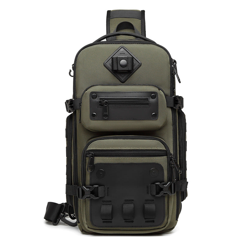 High Quality Tactical Chest Bag Outdoor Men's Large Capacity Sports Bag One Shoulder Messenger Bag