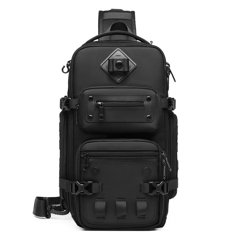 High Quality Tactical Chest Bag Outdoor Men's Large Capacity Sports Bag One Shoulder Messenger Bag