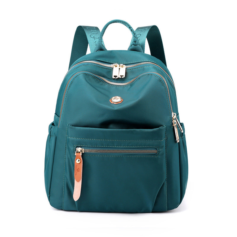 Wholesale Customizable New Women's Large Capacity Backpack Korean Fashion Casual Backpack Waterproof Nylon Bag