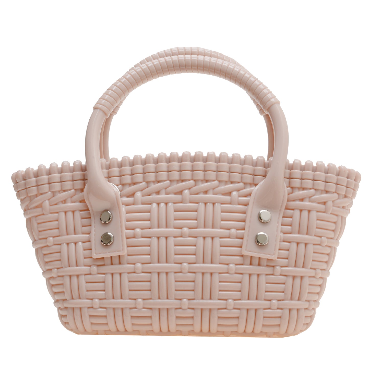 Fashion Handheld Woven Bag Mini Tote Women's Bag Fashion Ladies Mini Jelly Bag