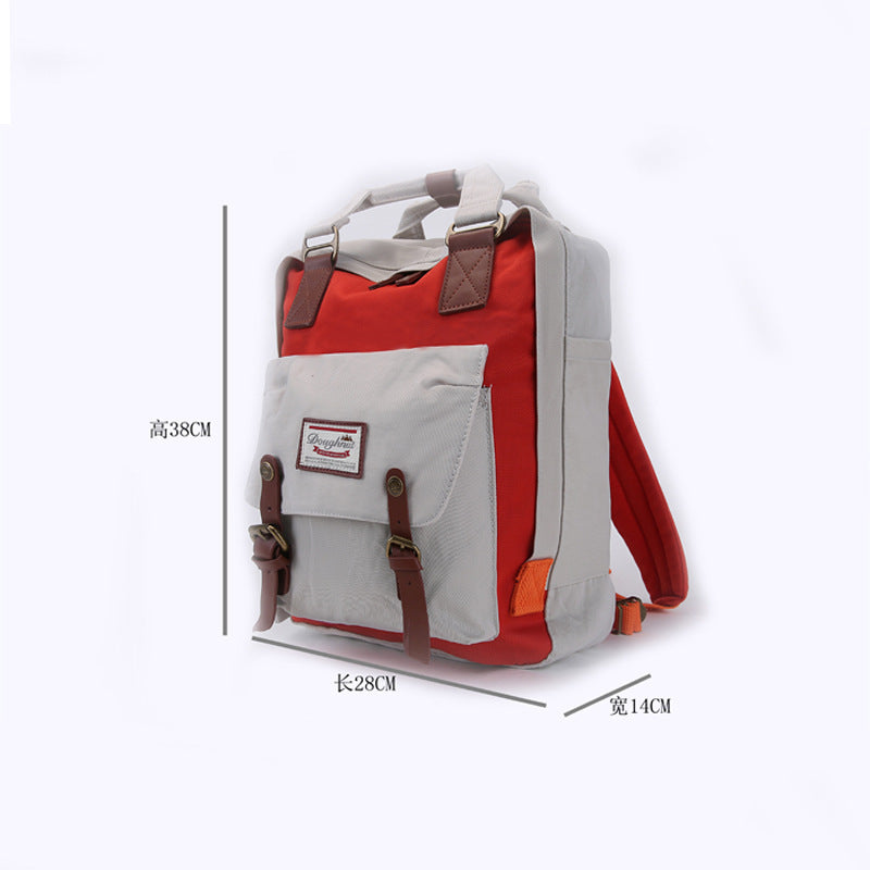 Customized New Product Doughnut Backpack Men's and Women's College Students Bag College Style Outdoor Multifunctional Backpack