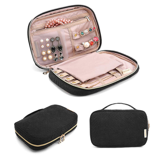 Customizable Storage Box Earring Ring Washing Set Jewelry Bag Cosmetic Bag Fashion and Convenient Storage Bag