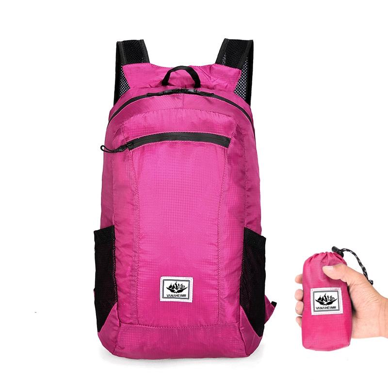 Wholesale Customizable Waterproof Folding Backpack Outdoor Sports Backpack