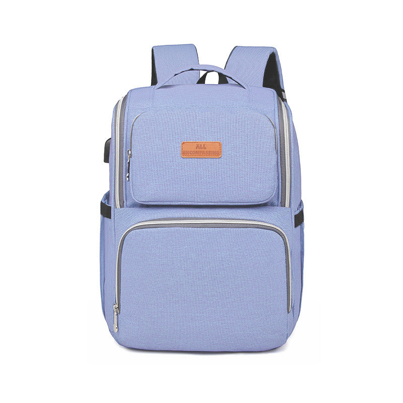 Customized New Product Mummy Bag Upgraded Multi-Functional Large-Capacity Hospital Bag Shoulder Backpack for Going out Fashion Baby Bag