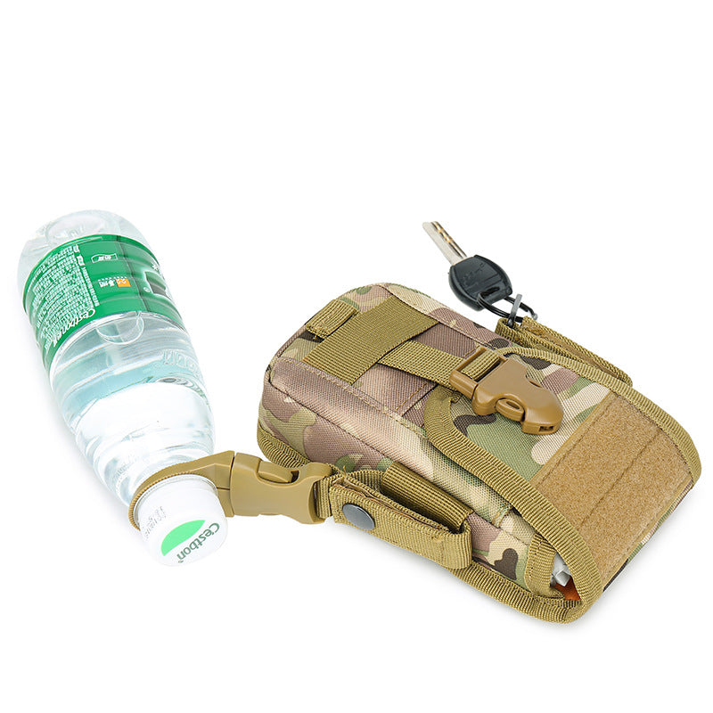 Customized Tactical Mobile Phone Bag Tactical Waist Pack Function Large Capacity Outdoor Army Camouflage Sports Card Document Package