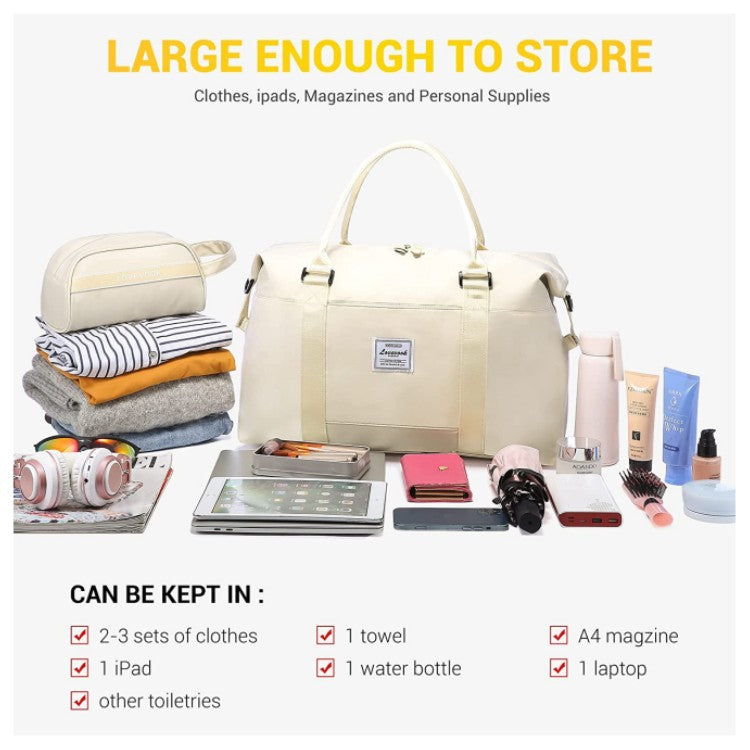 Spot Amazon Weekend Travel Handbag Fitness Luggage Bag with Wash Bag Carry-on Makeup Storage Bag