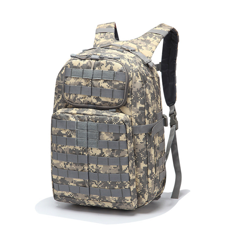 Custom Outdoor Tactics Backpack Large Capacity Mountain Climbing Backpack Exercise Camouflage Large Backpack