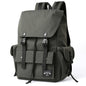 dark green fanlosn korean style backpack students,custom,side