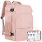 pink fanlosn 3 in 1 waterproof backpack,custom,side