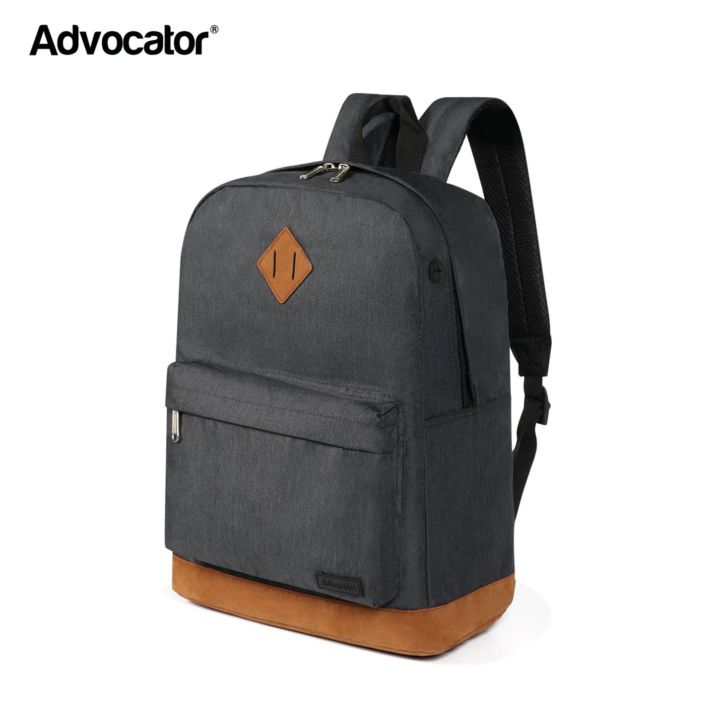 Simple Fashion Simple Men's and Women's Solid Color Backpack Outdoor Leisure Travel Backpack Waterproof Middle School Student Schoolbag