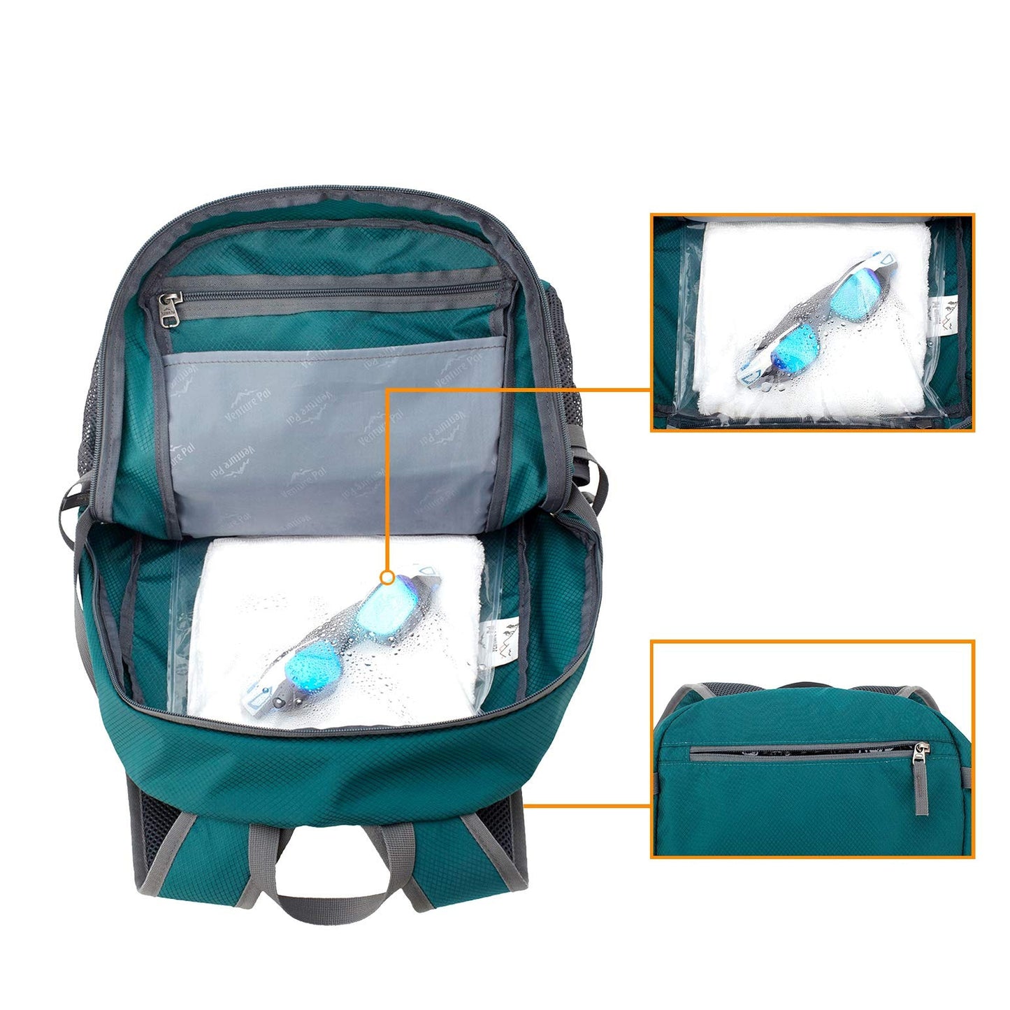 Customized New Product Lightweight Folding Backpack Outdoor Camping Hiking Backpack Cycling Sports on Foot Travel Bag 40l