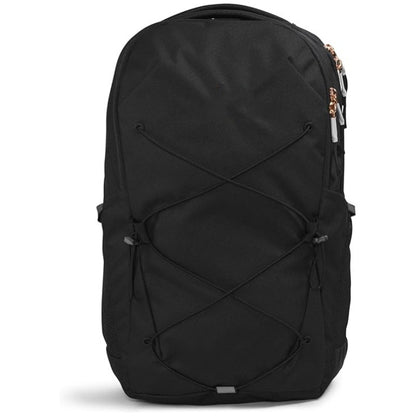 black custom laptop backpack with modern commuter design