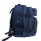blue tactical backpack with large storage capacity
