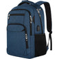 dark blue fanlosn tsa business laptop backpack,front