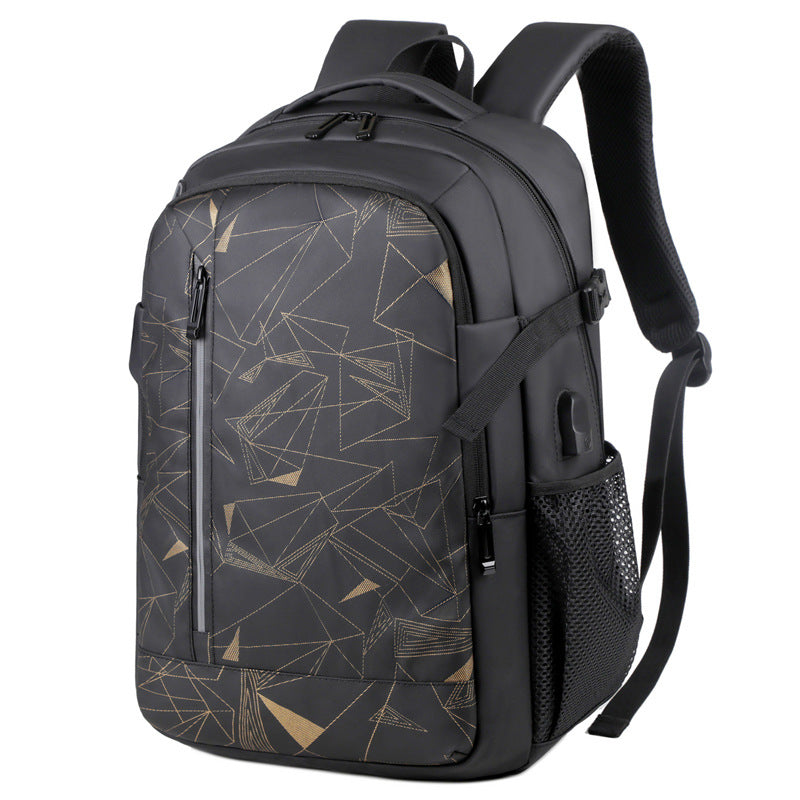 Customized Men's Backpack Wholesale Expansion Backpack Fashion Foreign Trade Backpack Men's Commuter Computer Bag