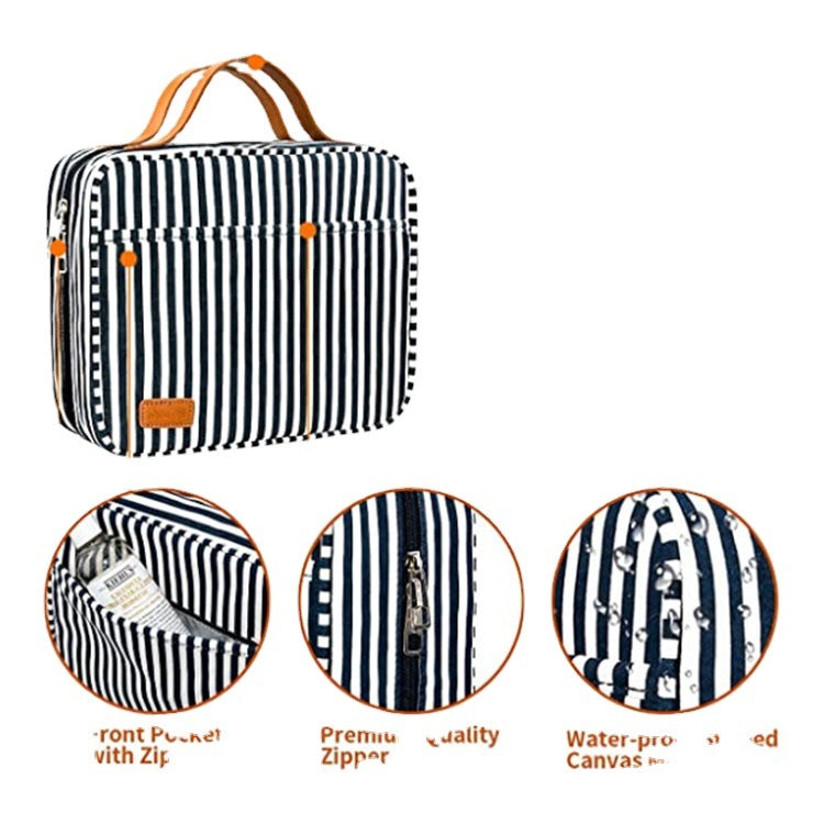 Customizable Waterproof Wash Bag Personal Hygiene Bag Cosmetic Bag Washing Set with Hook Travel Set Storage Bag Storage