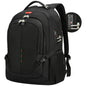 black fanlosn anti theft college backpack,custom,side