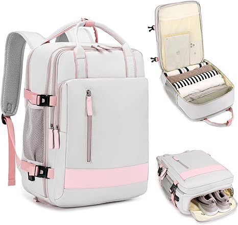 comfortable travel backpack with breathable padding and soft shoulder straps