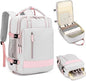 comfortable travel backpack with breathable padding and soft shoulder straps