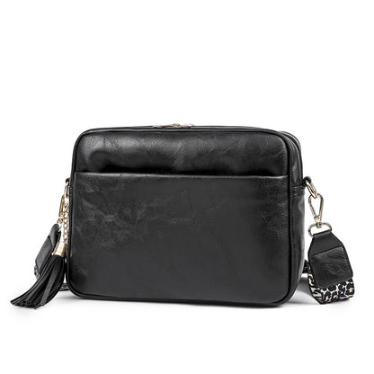 black fanlosn pu leather crossbody bag women,custom,front