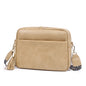 khaki fanlosn pu leather crossbody bag women,custom,front