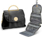 custom black hanging makeup bag available with oem and private label options