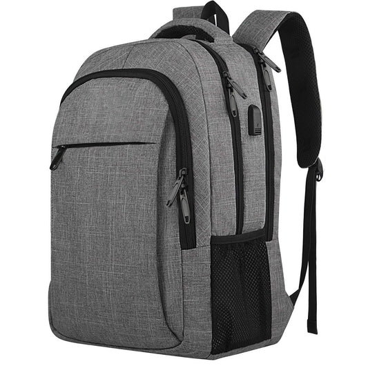 custom corporate laptop backpack with multi compartment design