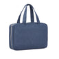 custom cosmetic bag available in blue colors