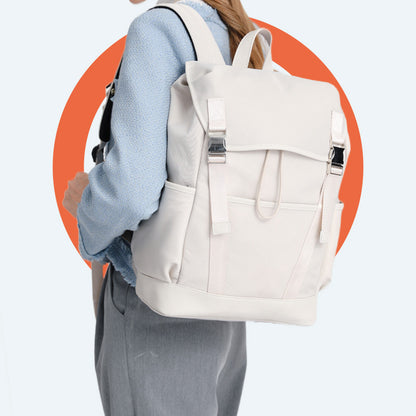custom oxford drawstring backpack with logo for women