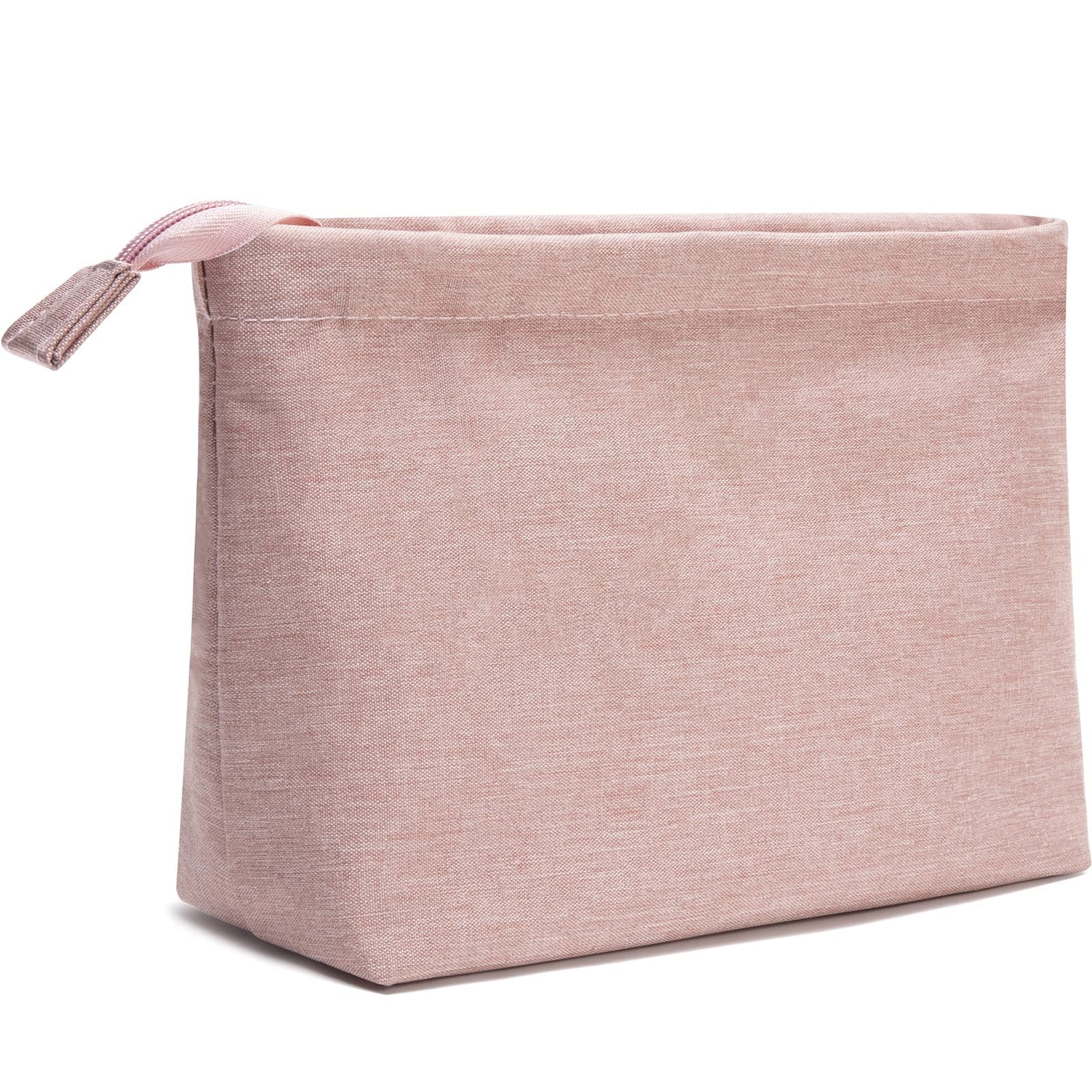 custom oxford makeup bag with multi compartment organizer design