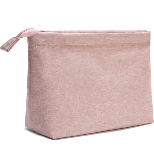 custom oxford makeup bag with multi compartment organizer design