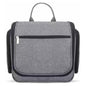 custom polyester hanging toiletry bag with multiple compartments