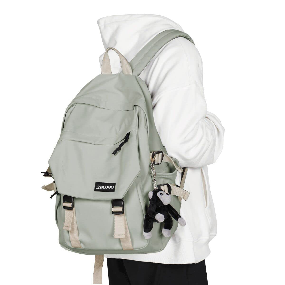 custom school backpack with laptop compartment for students