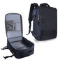 custom travel laptop backpack black with large capacity design