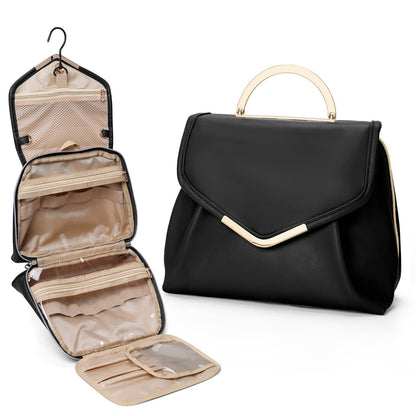 customized toiletry bag available in black colors