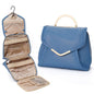 customized toiletry bag available in black blue white and red colors