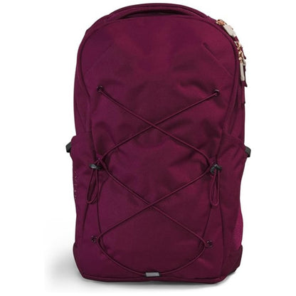dark red custom backpack for private label lifestyle collections