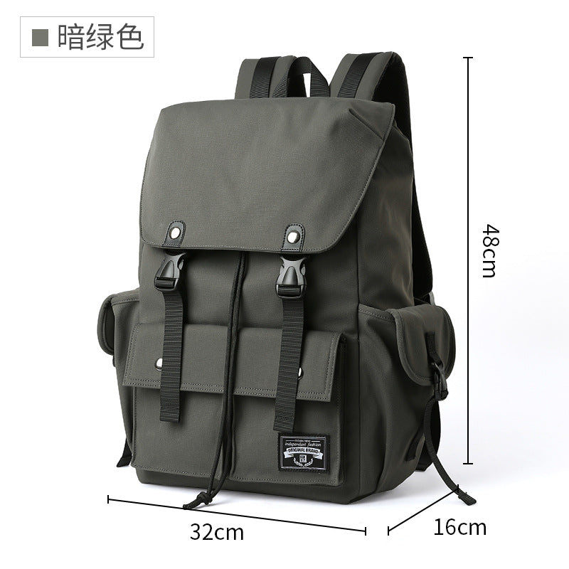 Customized Wholesale Spot Outdoor Backpack Women's Lightweight Short Distance Travel Backpack Large Capacity Schoolbag Sports Casual Men's Fashion