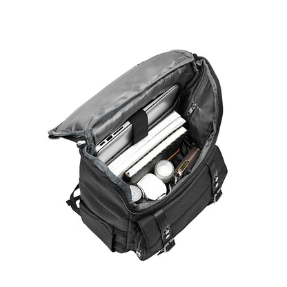 everyday laptop backpack main compartment with laptop books accessories and internal organizer storage
